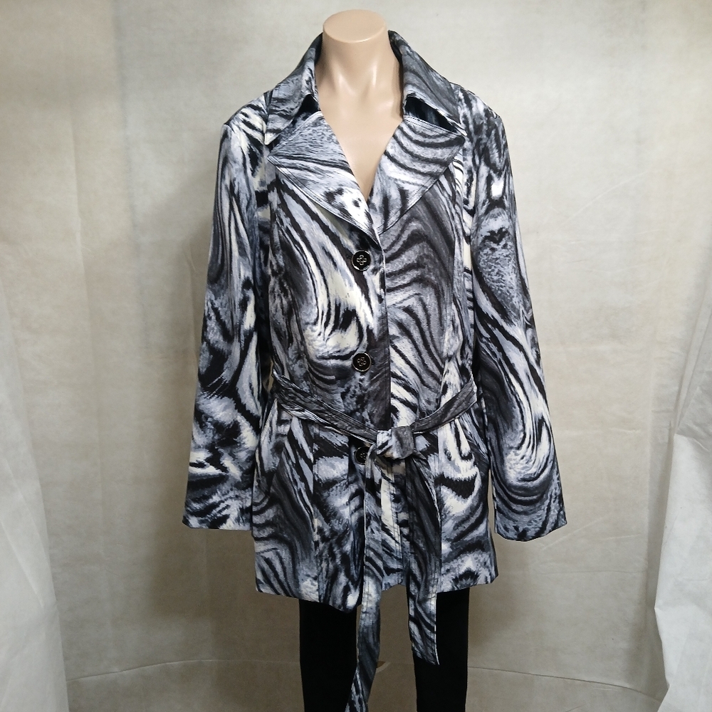 Women's Zebra Print Jacket